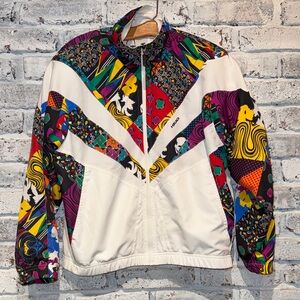 HEAD Vintage Multicolor Graphic Bomber Jacket